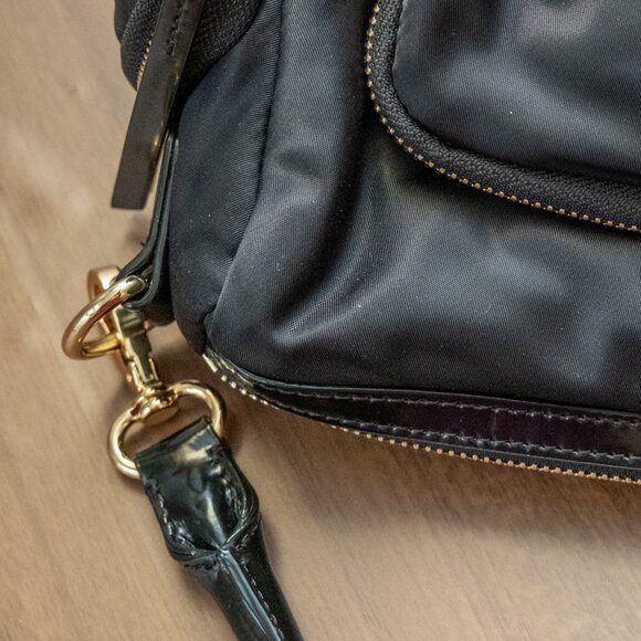 MZ Wallace Small Chelsea Crossbody- Black with Gold Hardware New Never Used - Picture 13 of 16